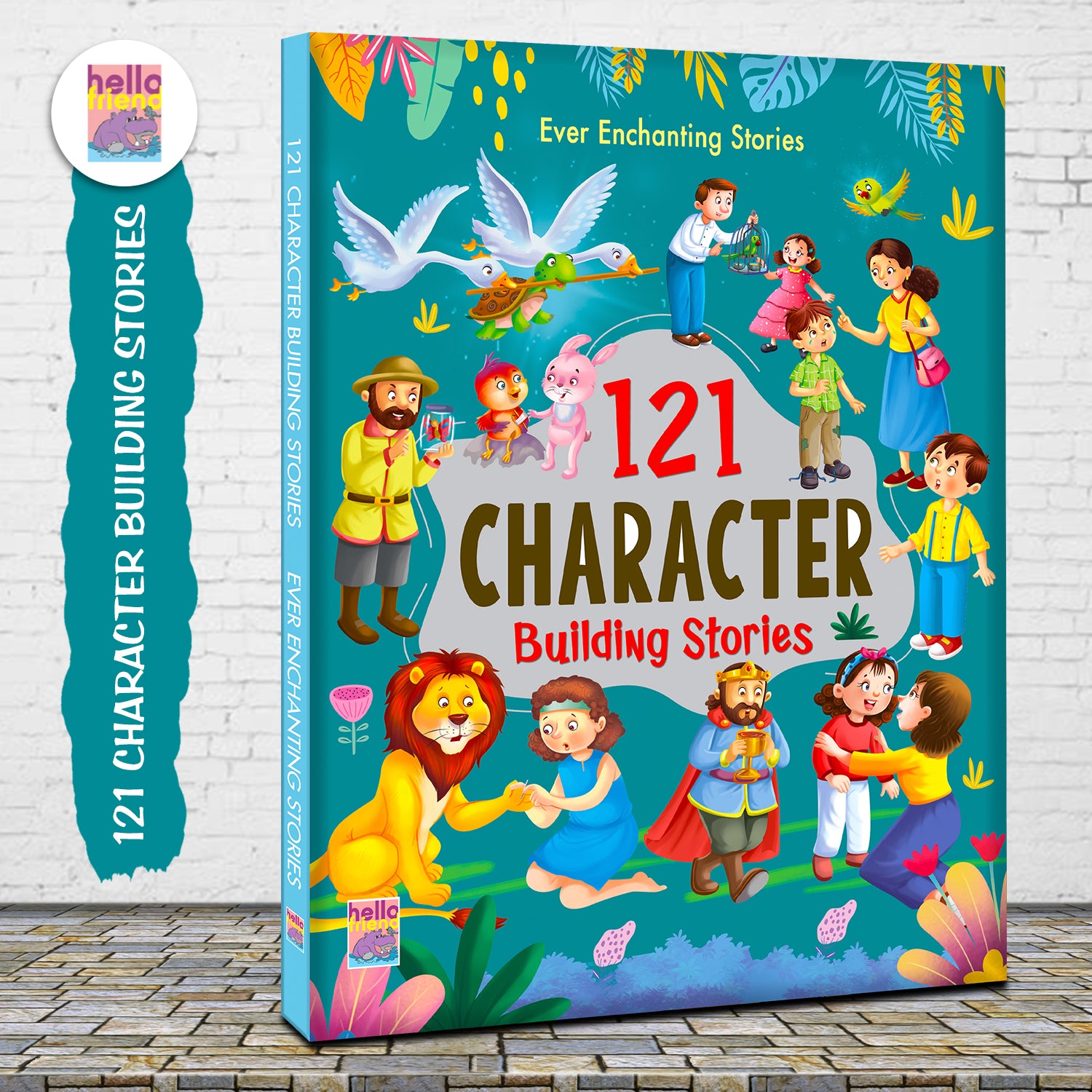 121 Character Building Stories - Cover Angle