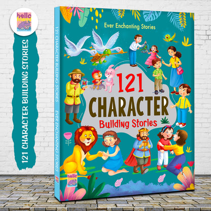 121 Character Building Stories - Cover Angle