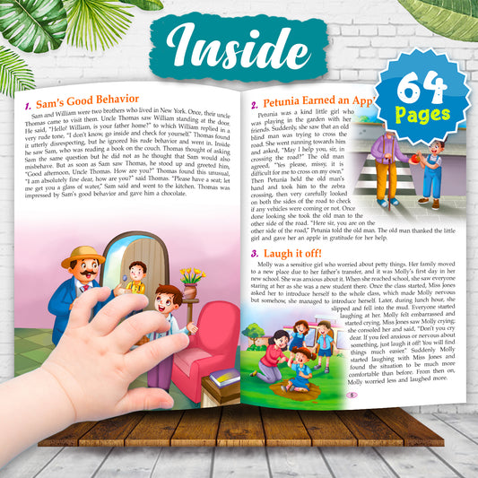 121 Character Building Stories - Attractive Illustrations