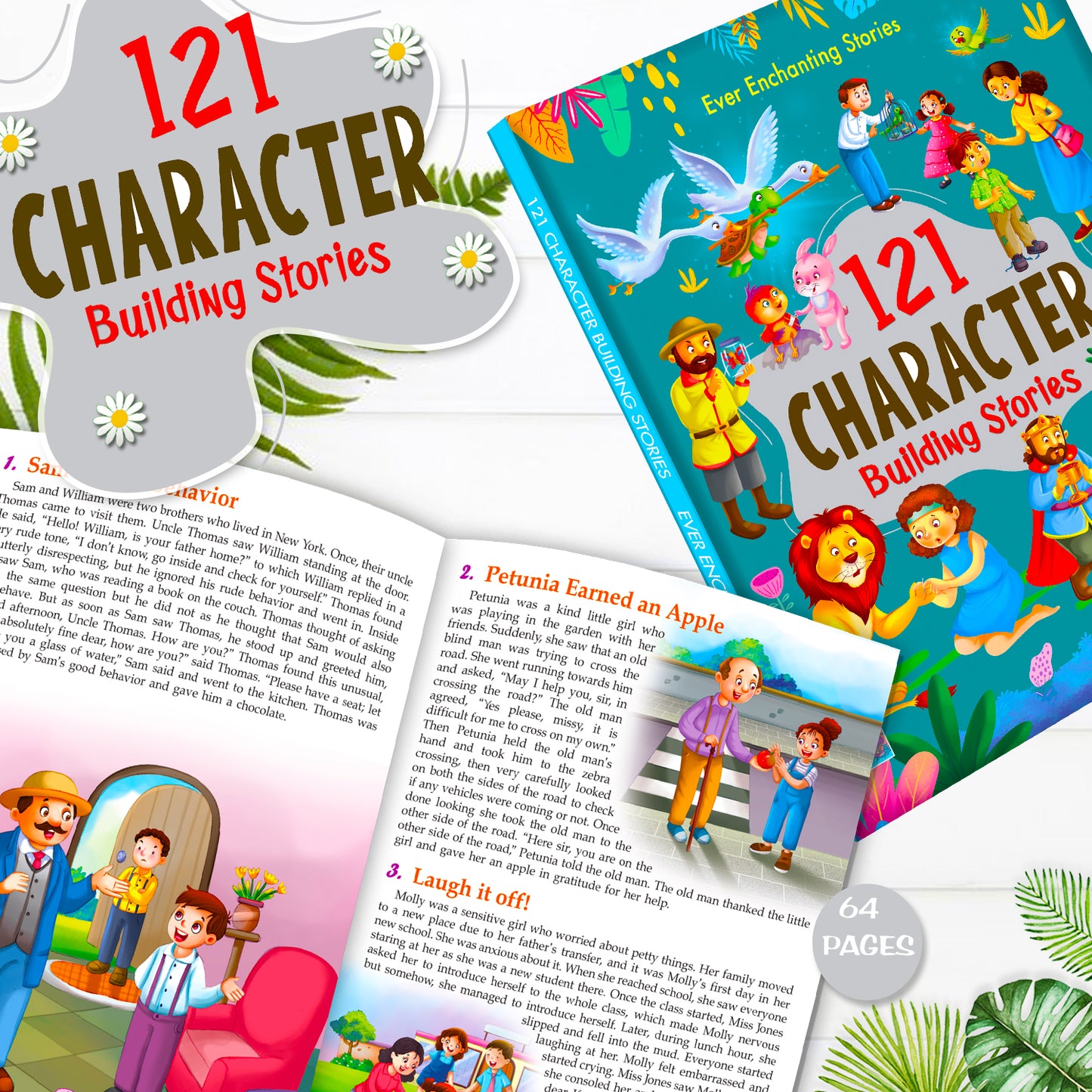 121 Character Building Stories - More Titles in Series