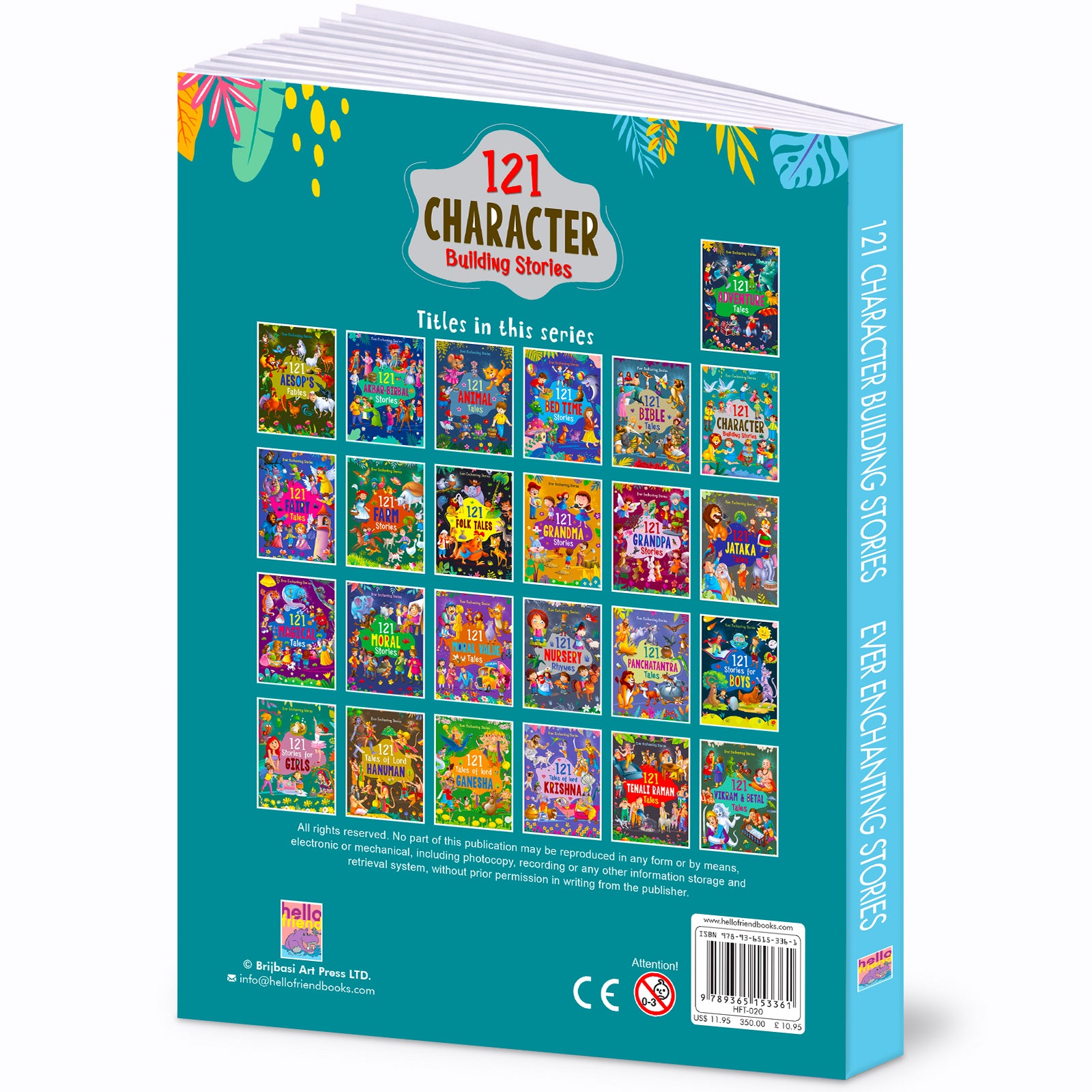 121 Character Building Stories - Back Cover