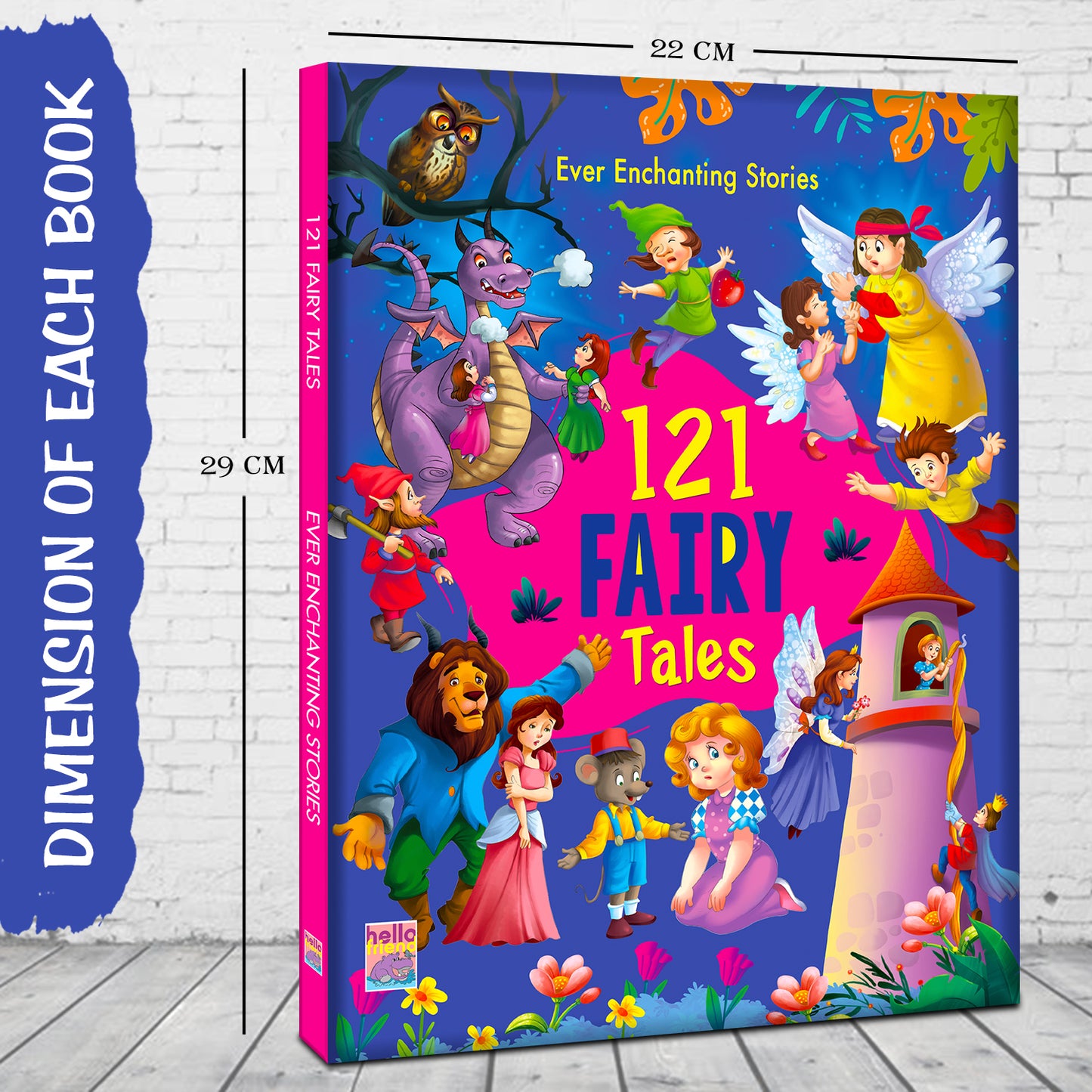 121 Fairy Tales - Inside pages 64 pages spread