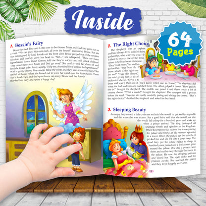 121 Fairy Tales - Attractive illustrations with child reading