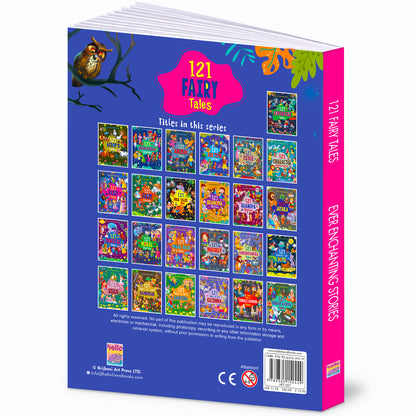 121 Fairy Tales - Back Cover with titles in series