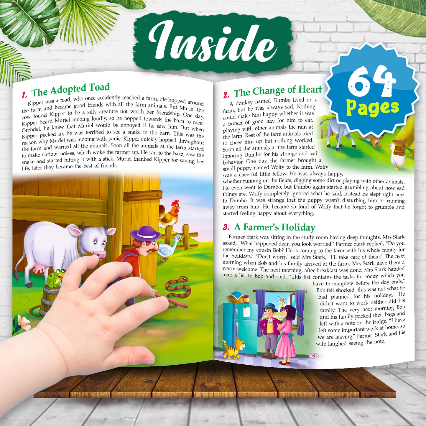 121 Farm Stories - Attractive Illustrations