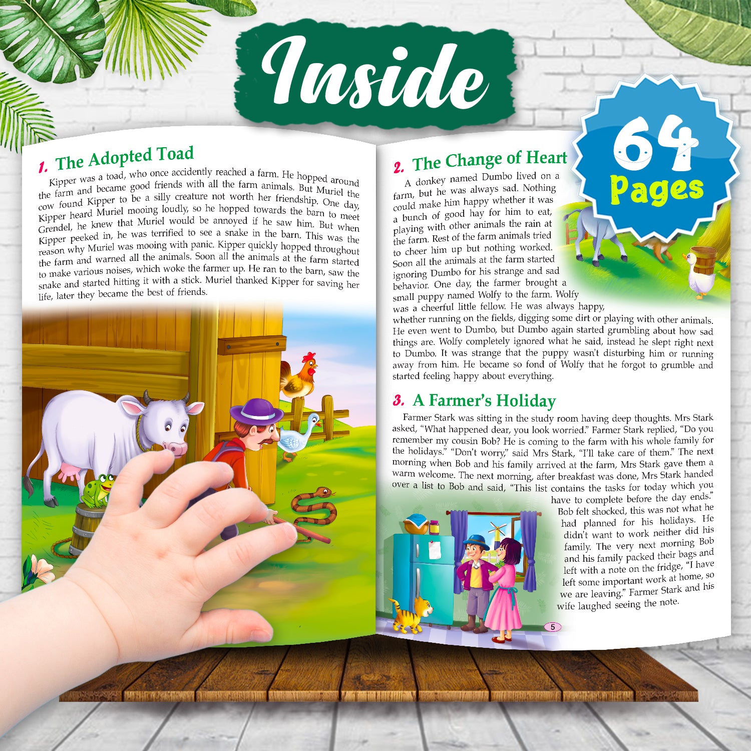 121 Farm Stories - Attractive Illustrations
