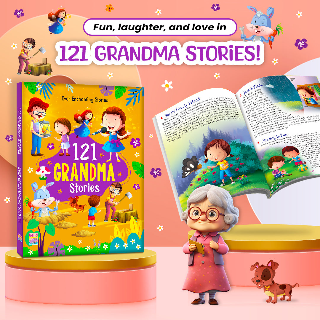 121 Grandma Stories - Cover Angle 1
