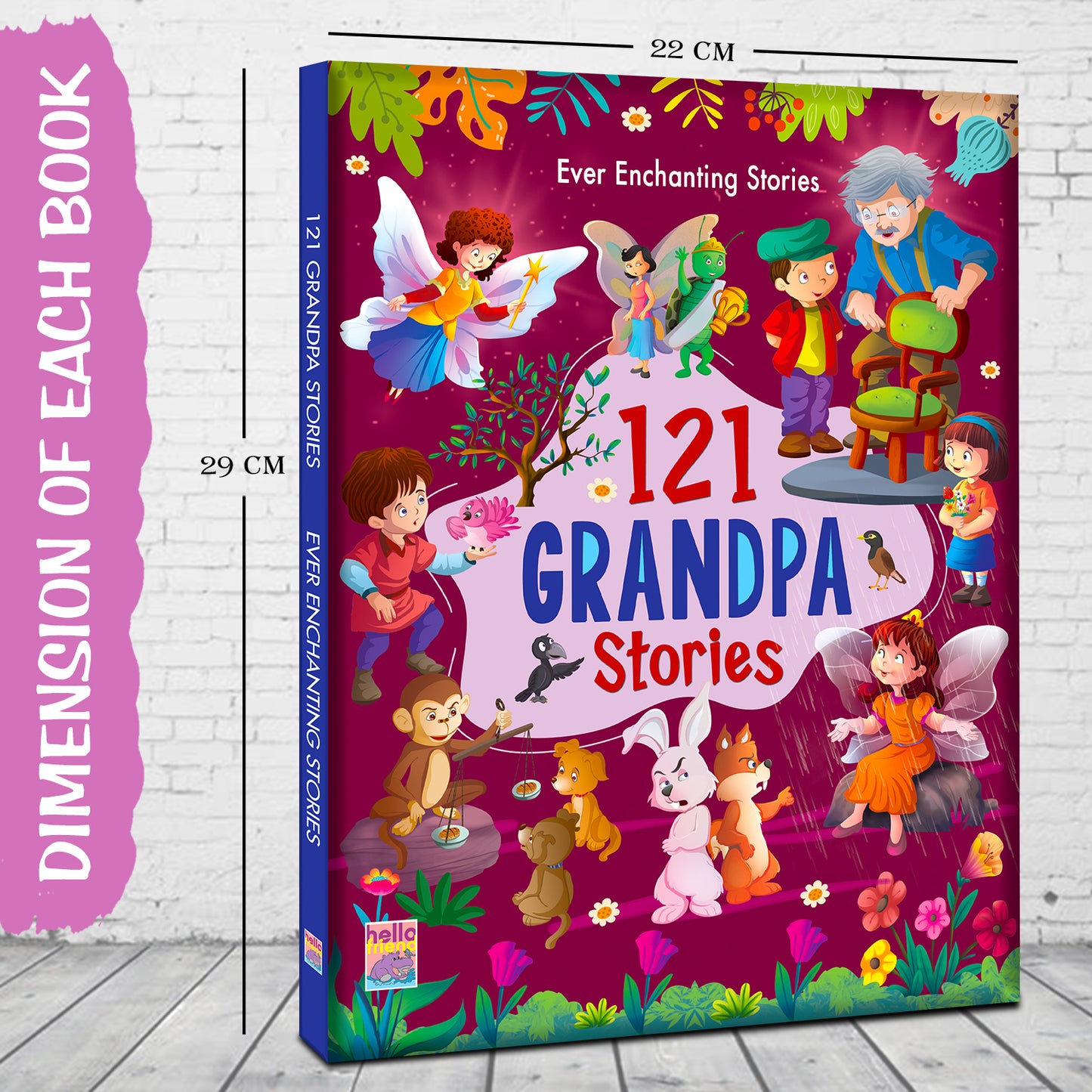 121 Grandpa Stories - Dimensions