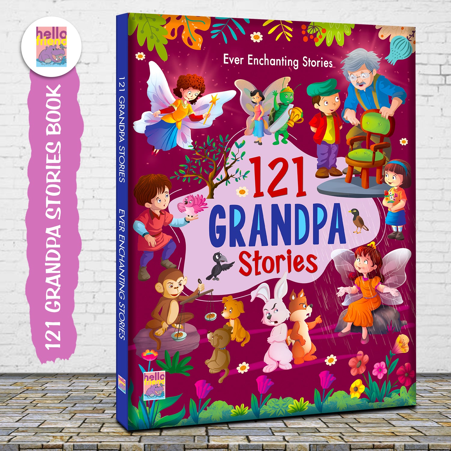 121 Grandpa Stories - Cover Angle