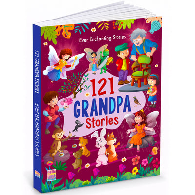 121 Grandpa Stories | Heartwarming Illustrated Bedtime Stories of Love & Family for Kids