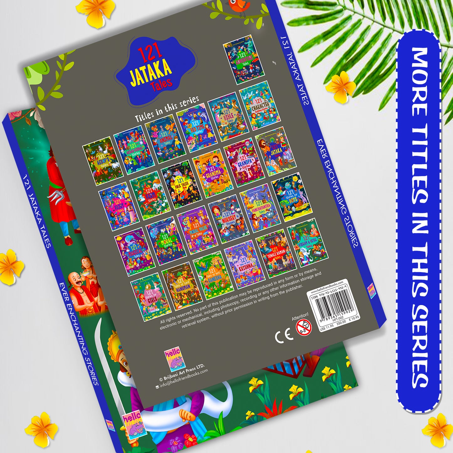 121 Jataka Tales - Inside pages and cover spread