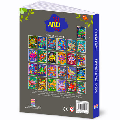 121 Jataka Tales - Back Cover with titles in series