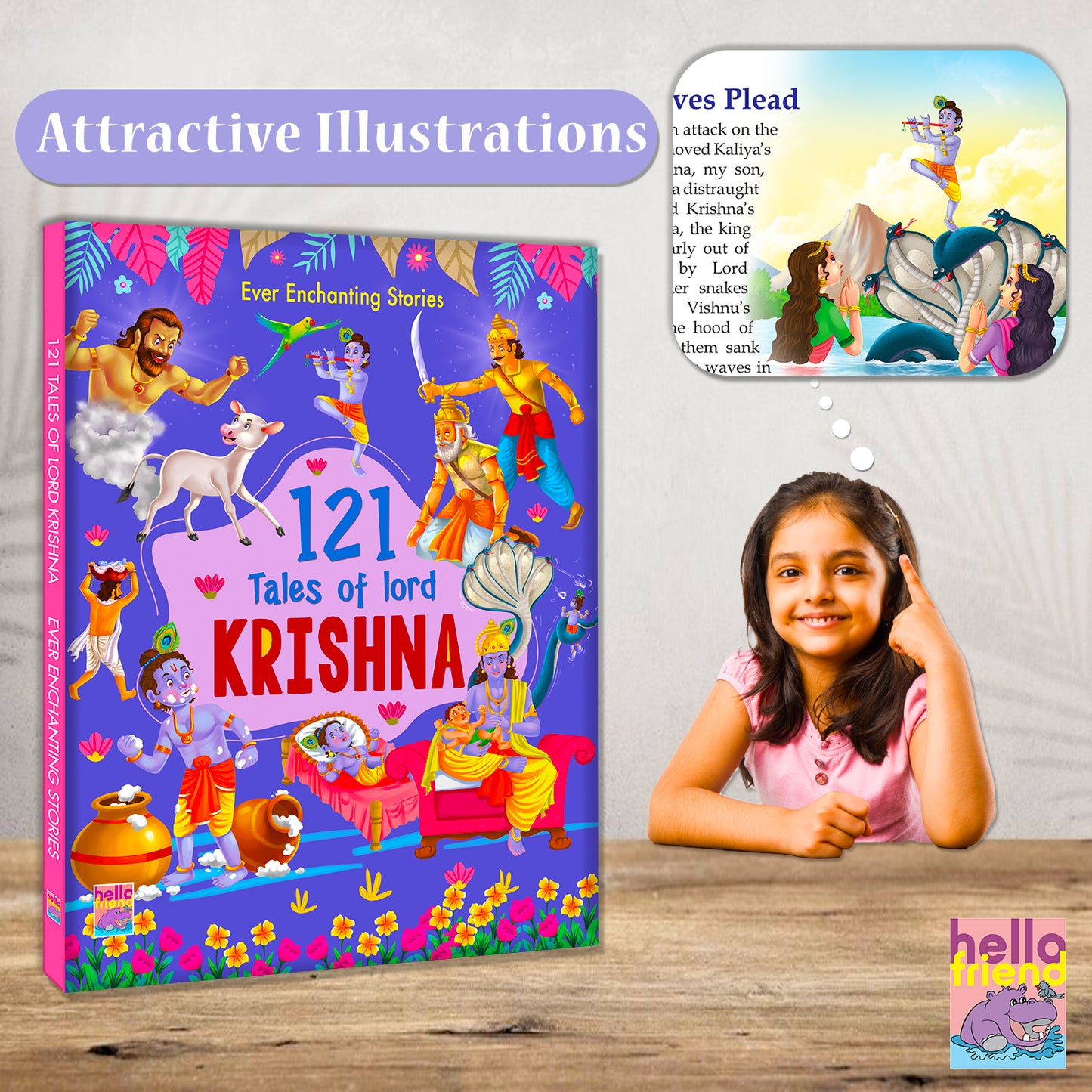 121 Tales of Lord Krishna - Lifestyle Shot