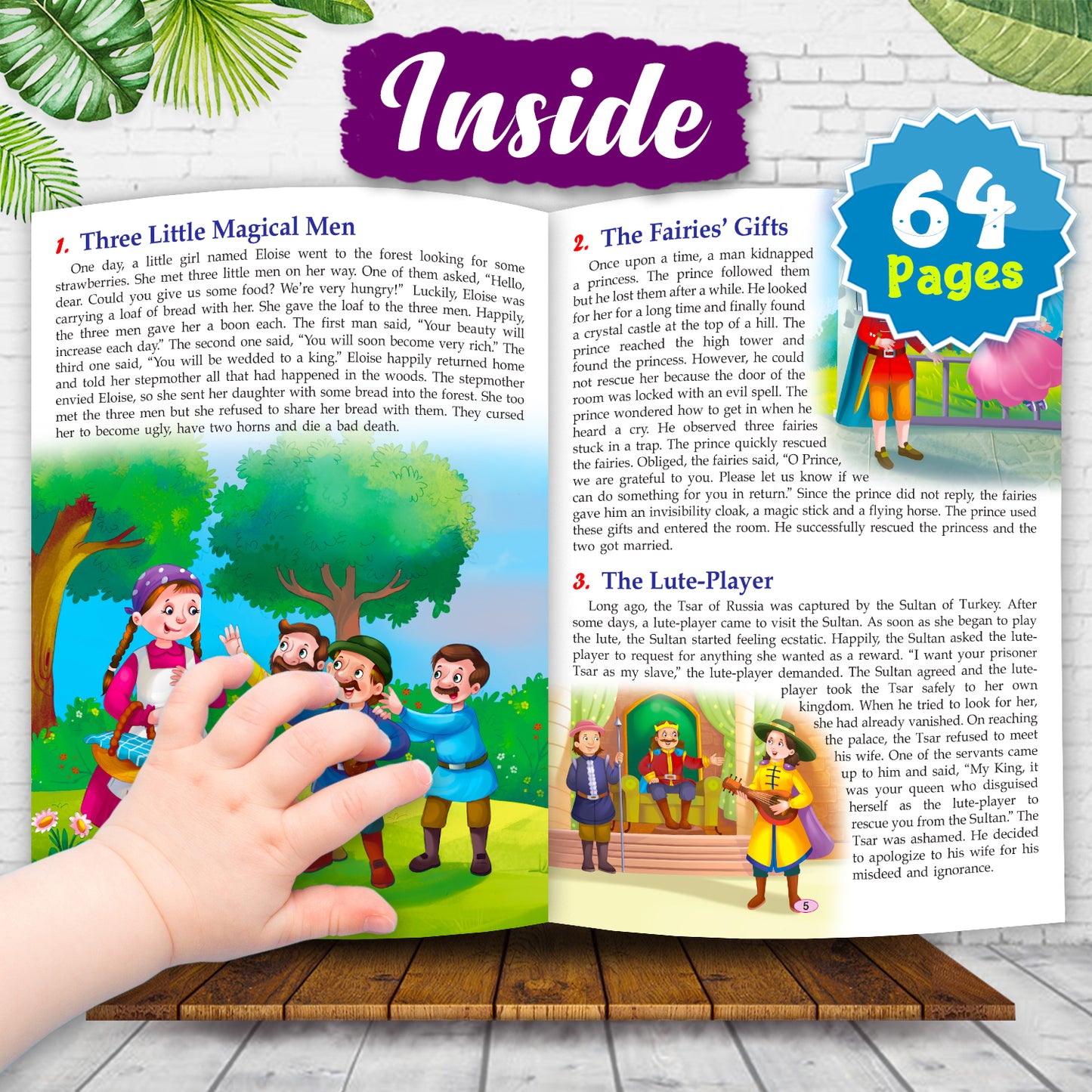 121 Magical Tales - Attractive Illustrations