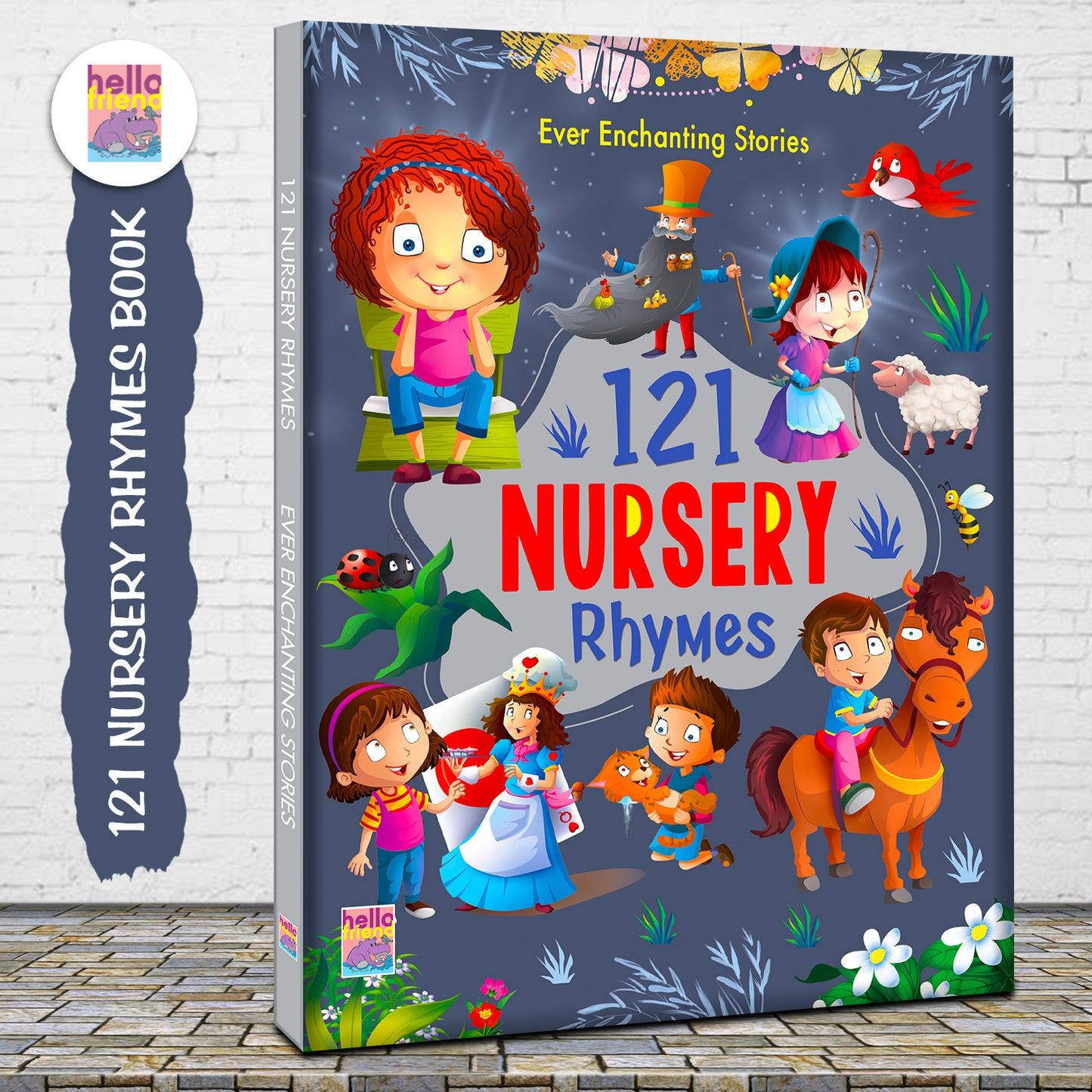 121 Nursery Rhymes - Inside Pages