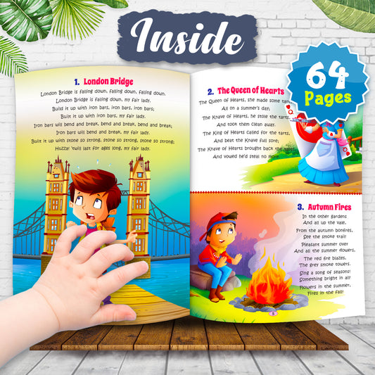 121 Nursery Rhymes - Inside Preview