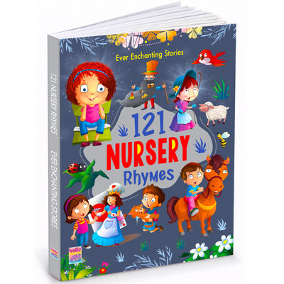 121 Nursery Rhymes | Illustrated Classic Rhymes & Bedtime Poems for Kids