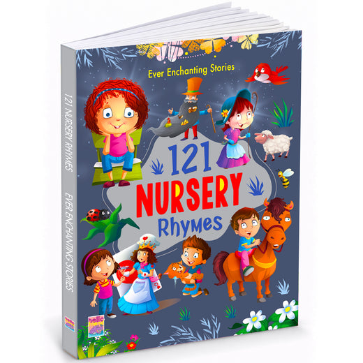 121 Nursery Rhymes | Illustrated Classic Rhymes & Bedtime Poems for Kids