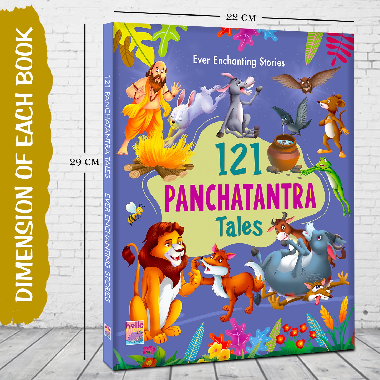 121 Panchatantra Tales - Dimensions