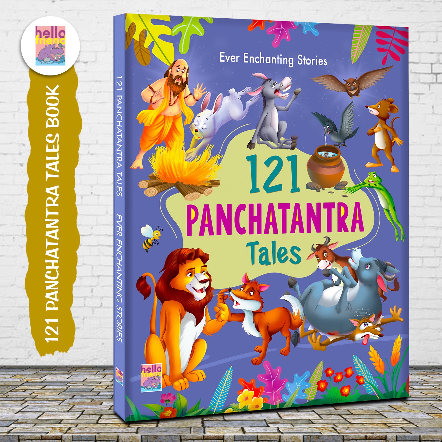 121 Panchatantra Tales - Cover Angle