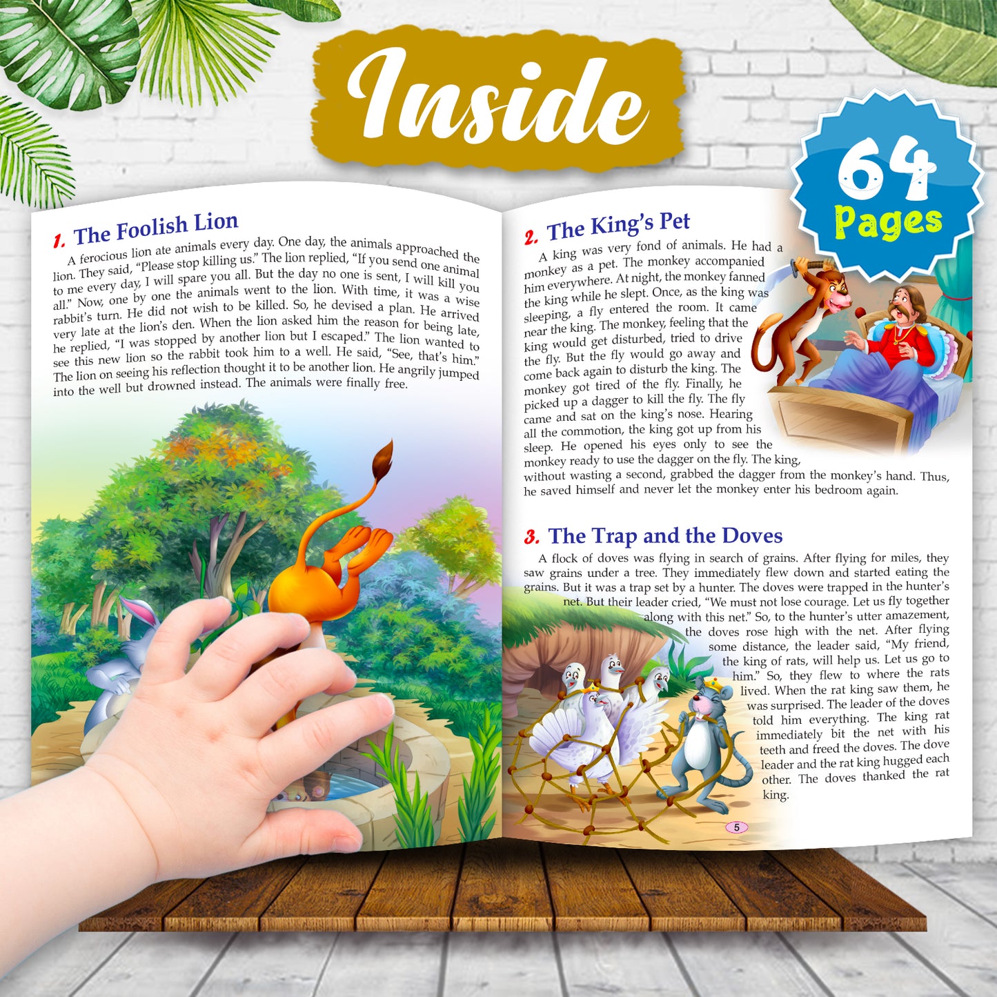121 Panchatantra Tales - Attractive Illustrations