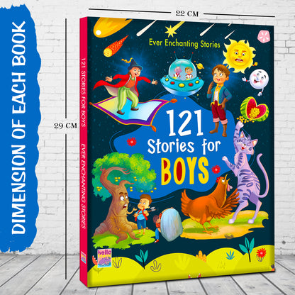 121 Stories for Boys - Dimensions