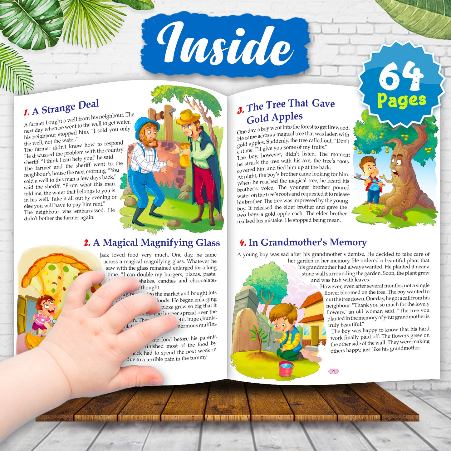 121 Stories for Boys - Attractive Illustrations