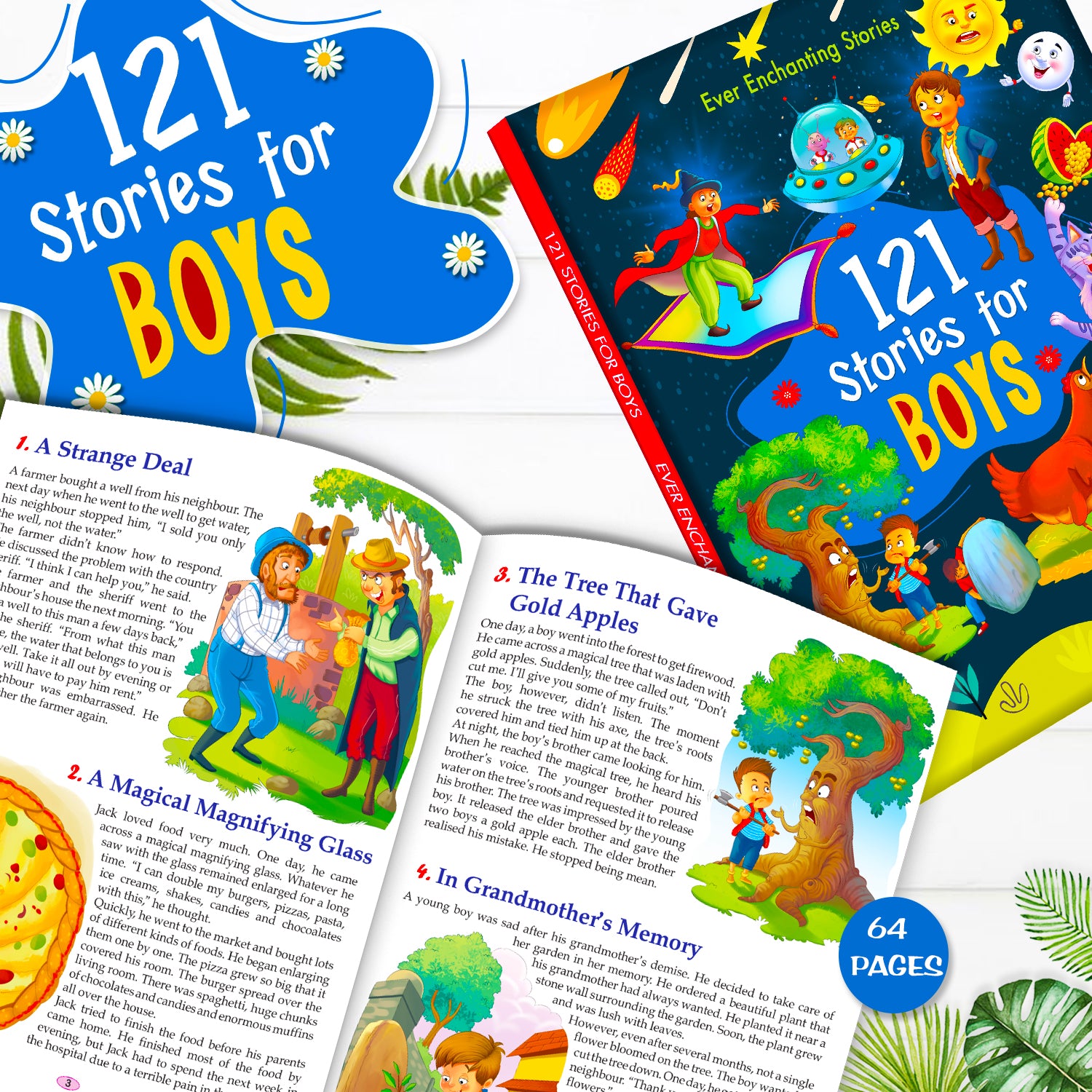 121 Stories for Boys - More Titles in Series