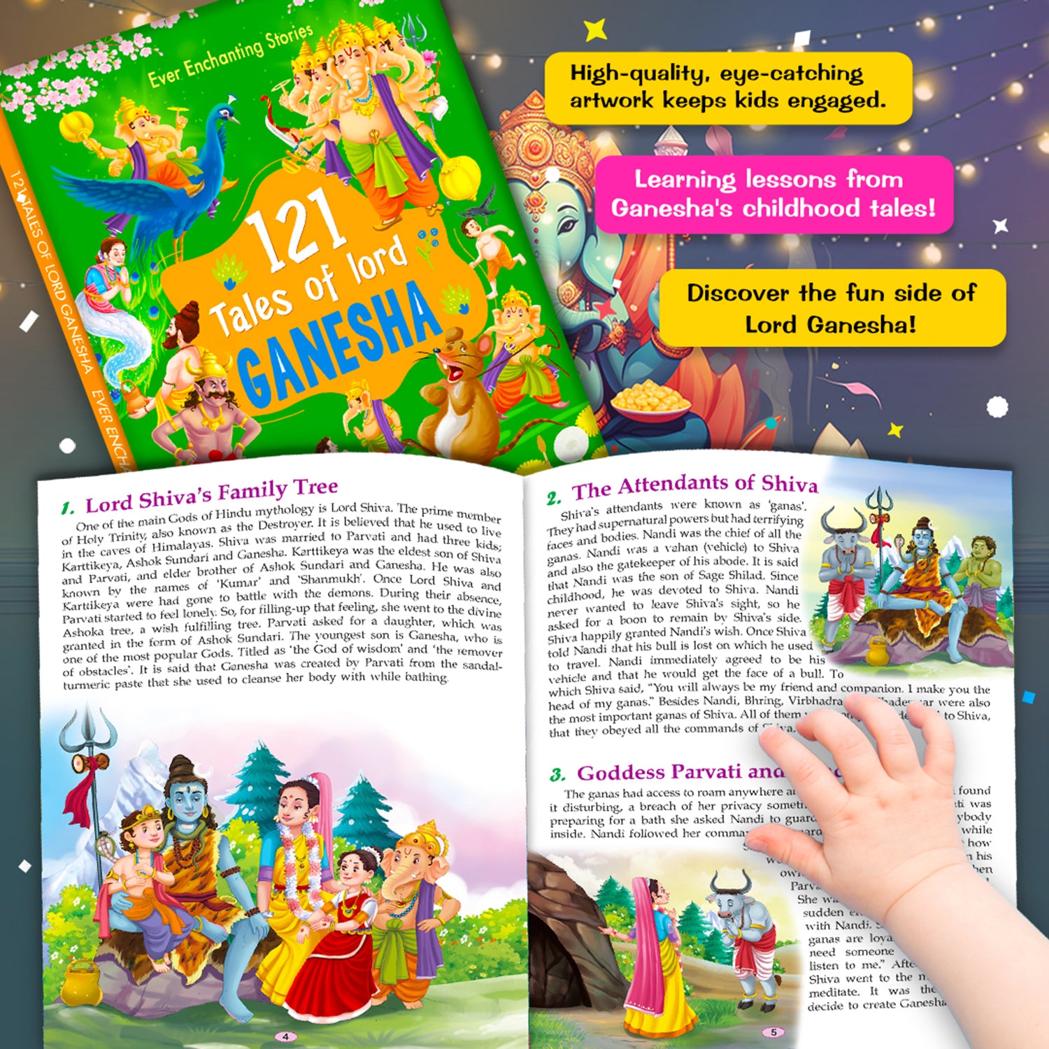 121 Tales of Lord Ganesha - Inside Pages