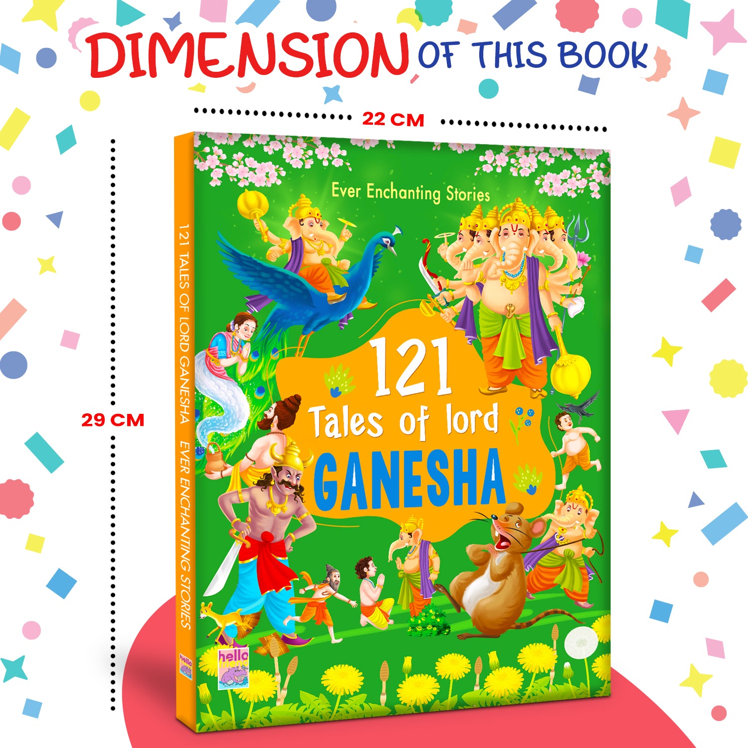 121 Tales of Lord Ganesha - Cover Angle