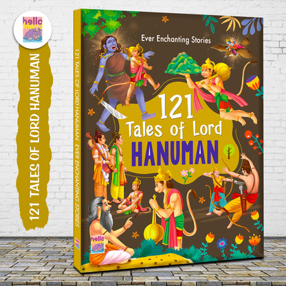 121 Tales of Lord Hanuman - Cover Angle