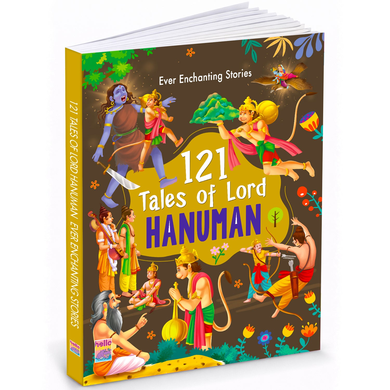 121 Tales of Lord Hanuman - Front Cover