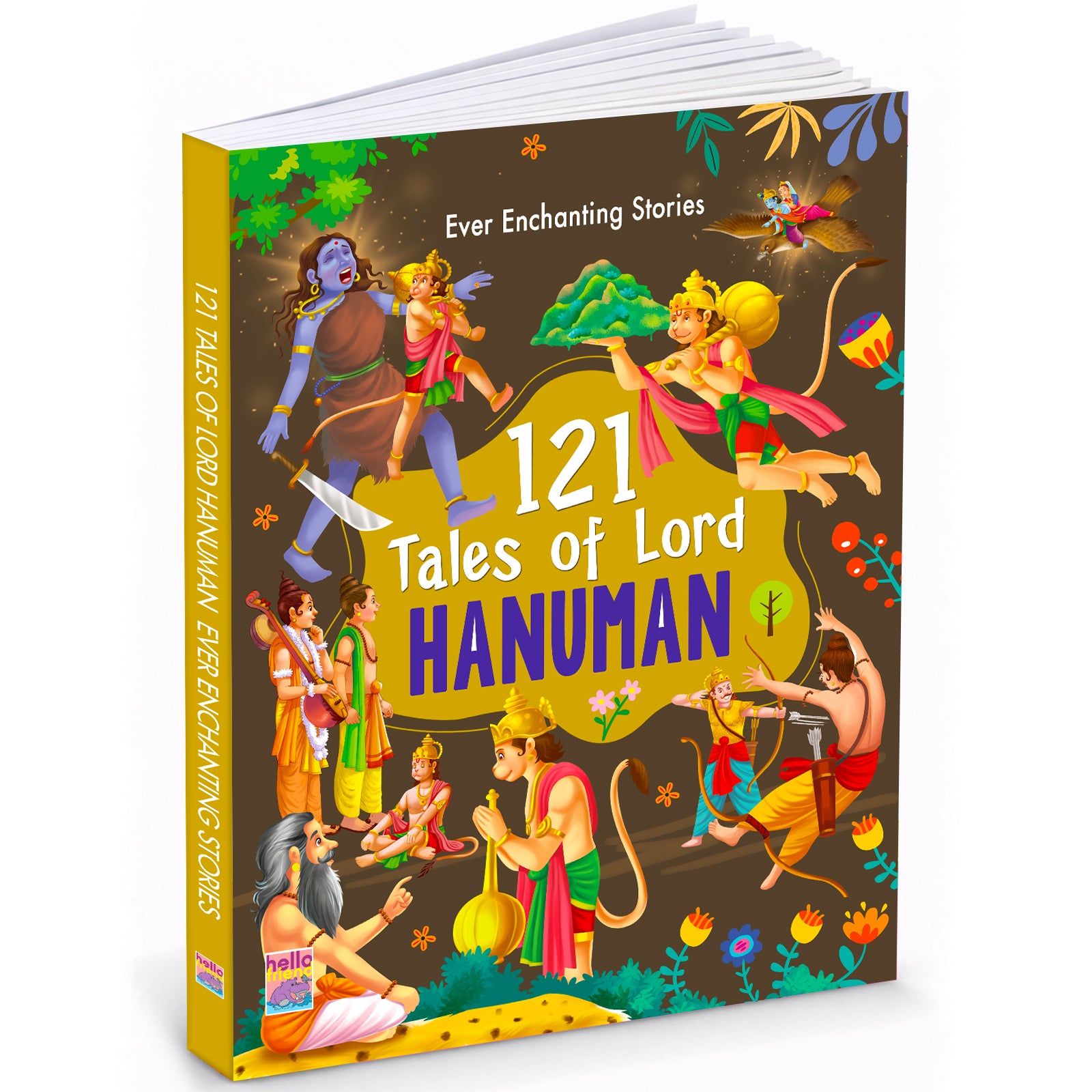 121 Tales of Lord Hanuman - Front Cover