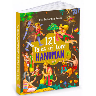121 Tales of Lord Hanuman | Illustrated Stories of Courage, Devotion & Wisdom for Kids