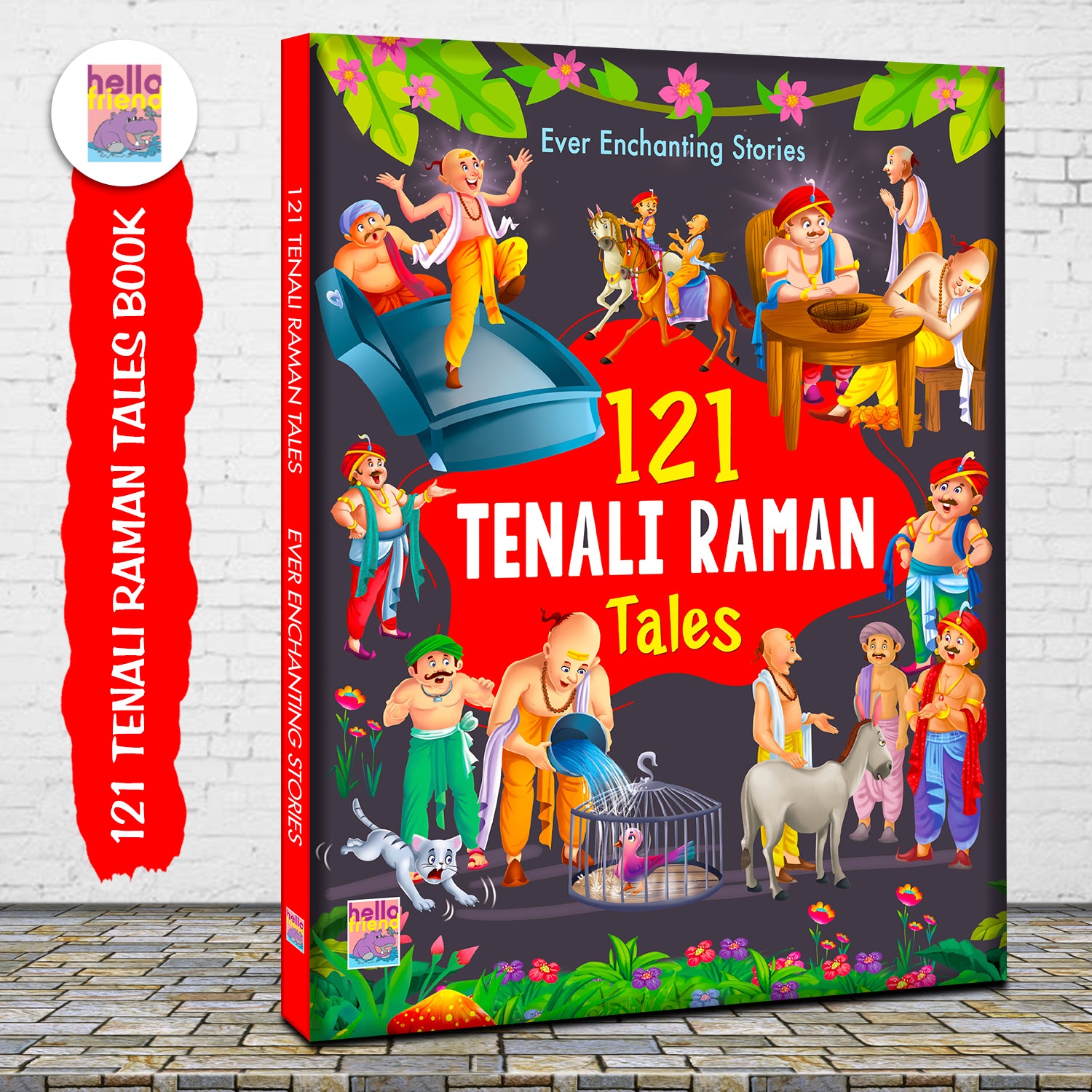 121 Tenali Raman Tales - Cover Angle