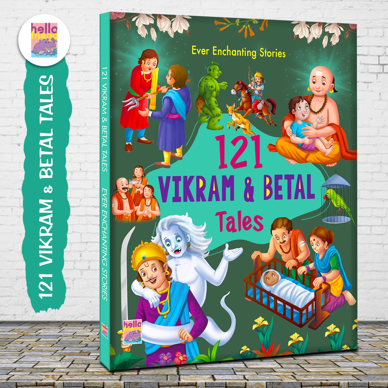 121 Vikram & Betal Tales - Inside pages 64 pages spread
