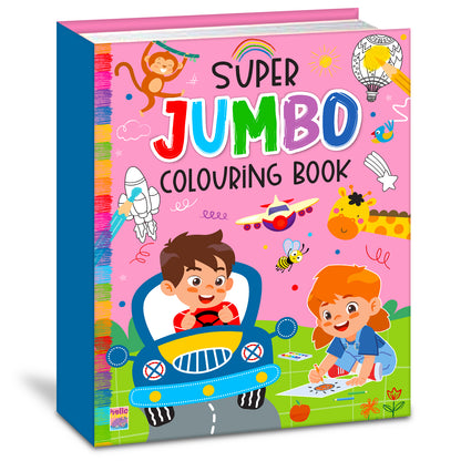 Super Jumbo Colouring Book | Big Coloring Book for Kids | Large Creative Activity Book