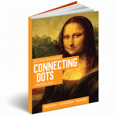 Extraordinary Connecting Dots – Mona Lisa | Dot-to-Dot Activity Book for Kids | Fun Learning Workbook