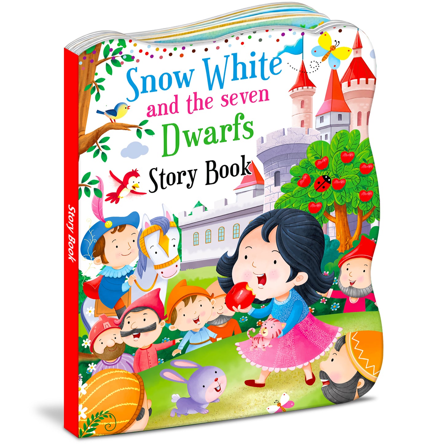 Snow White and The Seven Dwarfs | Illustrated Story Book for Kids