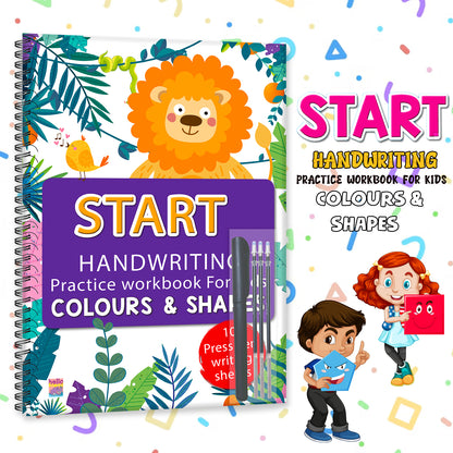 Start handwriting workbook colour & shapes book