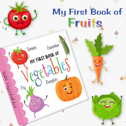 My First Book of Vegetables | Vegetable Learning Board Book for Toddlers | Early Learning Picture Book