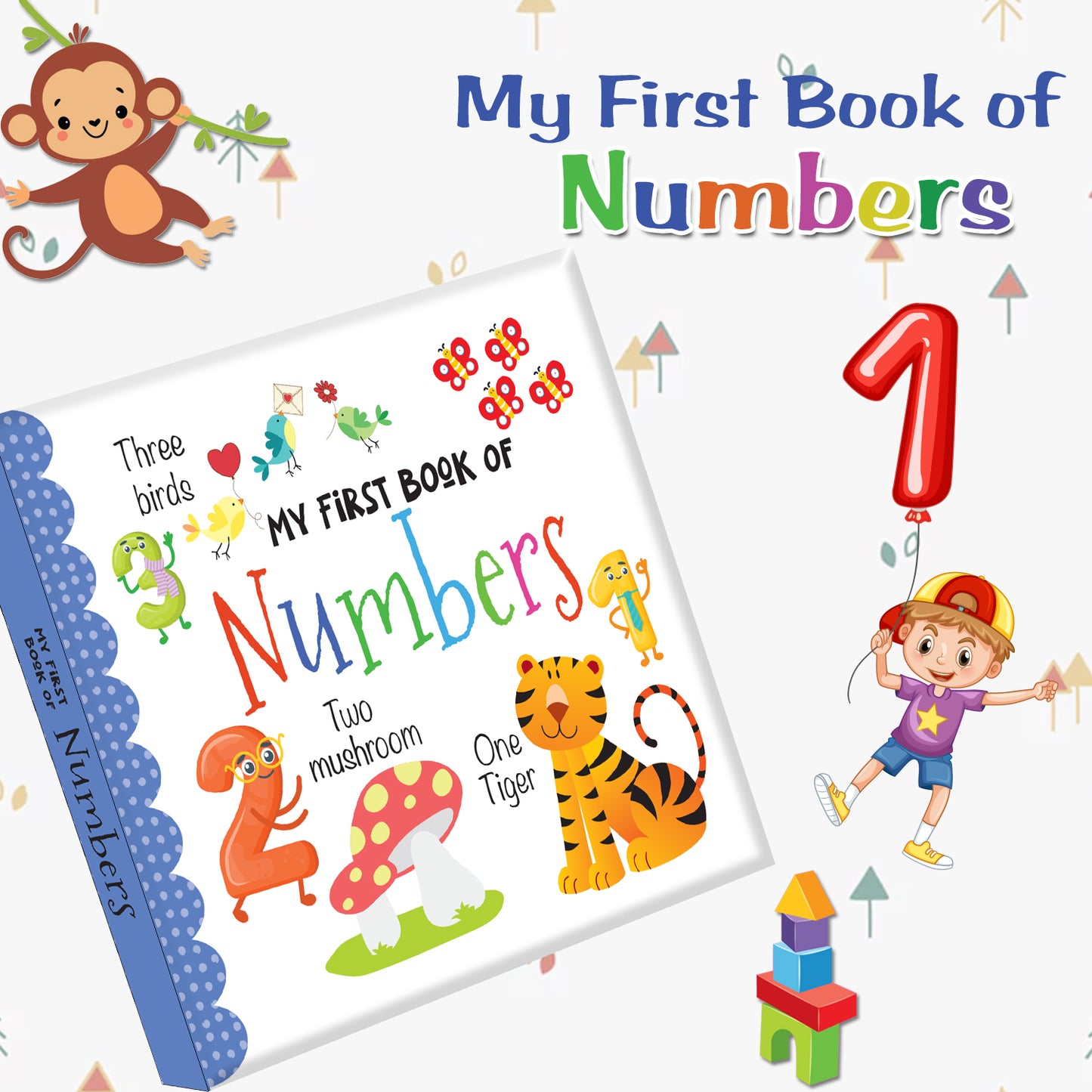 My First Book of Numbers | Number Learning Board Book for Toddlers | Early Learning & Counting