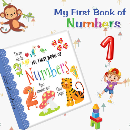 My First Book of Numbers | Number Learning Board Book for Toddlers | Early Learning & Counting