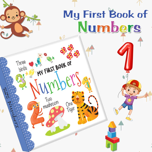 My First Book of Numbers | Number Learning Board Book for Toddlers | Early Learning & Counting