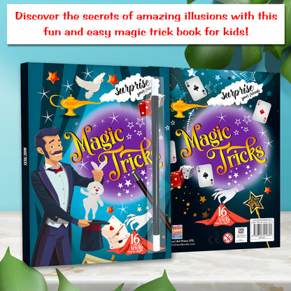 Magic Tricks Activity Kit for Kids | Fun & Easy Magic Tricks Book | Interactive Activity & DIY Kit