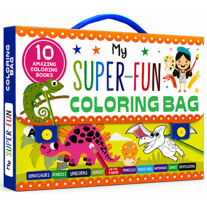 My Super Fun Colouring Bag | Learning Activity Kit for Kids | Creative Colouring & DIY Set