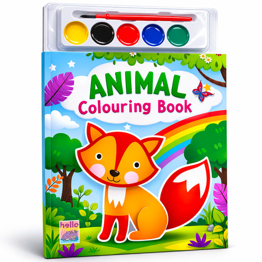 Animals Colouring Book | Animal Colouring Activity Book for Kids | Creative Learning & Fun Colouring Book