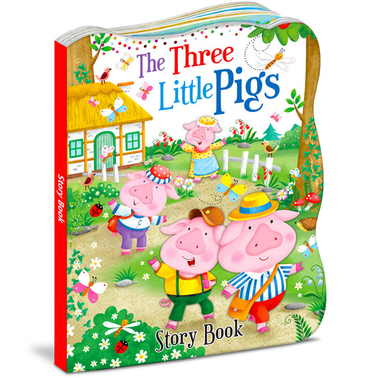 The Three Little Pigs Story Book | Classic Fairy Tale for Early Readers | Illustrated Story Book for Kids