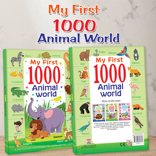 My first 1000 animal world