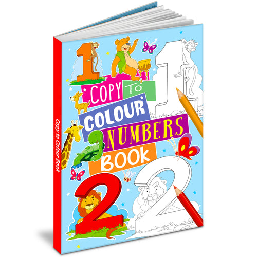 Copy to Colour – Numbers Book | Learn 1 to 100 with Copy & Color Activity Book for Kids